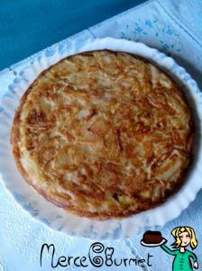 Tortilla ajos atun grande